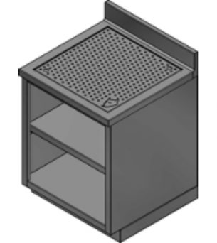 Cabinet de bar (Égouttoir)