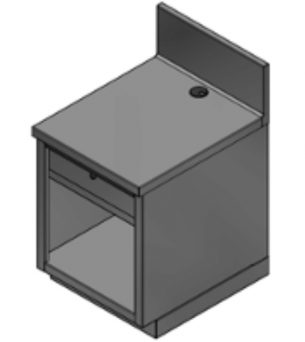 Cabinet de bar, Caisse