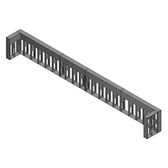 Muret de service de bar
